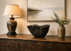 Ceramic Basket | Serveware by T. Duncan Ceramics. Item composed of stoneware compatible with contemporary and country & farmhouse style
