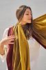 Marigold Merino Throw | Linens & Bedding by Studio Variously. Item made of fabric