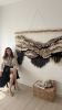 Woven Tapestry "Balance" | Wall Hangings by Tissage Sauvage. Item composed of wood & cotton compatible with boho and contemporary style