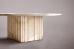 Travertine Coffee Table. Natural Stone Coffee Table. Marble | Tables by HamamDecor LLC. Item composed of marble in minimalism or contemporary style