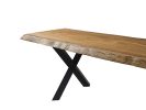 Dining Table For Outdoor - Tropical Wood Table | Tables by Tinella Collection. Item composed of walnut and metal in minimalism or contemporary style