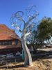 Mockingbird/Orange Tree by Michael Warrick, NSG | Public Sculptures by JK Designs and the National Sculptors' Guild | The Groves in Whittier - Open by Appointment Only in Whittier