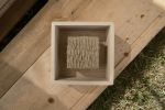 coincidences are hints from the universe | Mixed Media in Paintings by VISCERAL HOME STUDIO. Item made of oak wood & canvas compatible with minimalism and mid century modern style