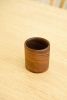 Handcarved Wooden Coffee Cup | Drinkware by Creating Comfort Lab. Item made of walnut