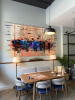 The Magnolia Story: Pod Weaving #195 | Mixed Media by Anna Carll | Kinley Chattanooga, A Tribute Portfolio Hotel in Chattanooga. Item made of linen & aluminum