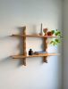 Wave Wall Mounted Shelf | Shelving in Storage by Pith Designs. Item composed of oak wood compatible with minimalism and contemporary style