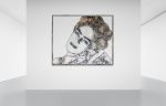 FRIDA KHALO LA DIFFERENCE, L'ESPOIR ET LE TALENT | Oil And Acrylic Painting in Paintings by Virginie SCHROEDER. Item composed of canvas and synthetic in art deco style