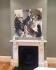 ‘Found’ | Oil And Acrylic Painting in Paintings by Amica Whincop. Item composed of canvas & synthetic