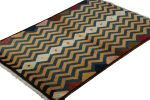 Vintage Persian Gabbeh Rug with Polychromatic Geometric | Area Rug in Rugs by Rug and Kilim