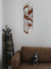 ARBA Stained Glass wall piece | Glasswork in Wall Treatments by Bespoke Glass