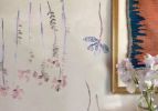 Forever Flowers - Canyon Mural Wallpaper | Wall Treatments by BRIANA DEVOE. Item composed of paper