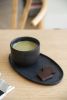 Matte Black Stoneware Matcha Bowl | Dinnerware by Creating Comfort Lab. Item made of stoneware