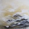 Endless flow | Oil And Acrylic Painting in Paintings by Francesca Borgo. Item made of synthetic compatible with minimalism and contemporary style