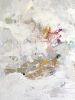 "Sea Spray" Original Painting | Mixed Media in Paintings by Jessalin Beutler. Item composed of canvas and paper in contemporary or eclectic & maximalism style