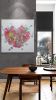 the heart of my love glow in the dark | Oil And Acrylic Painting in Paintings by Virginie SCHROEDER. Item composed of canvas and synthetic in minimalism or contemporary style