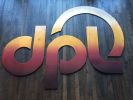 DPL logo | Murals by Christian Toth Art | DPL in Moncton. Item composed of wood and synthetic