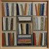 Trames de lecture | Oil And Acrylic Painting in Paintings by Sophie DUMONT.. Item made of canvas compatible with minimalism and contemporary style
