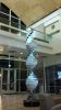 "Stairway to Success" | Public Sculptures by Brian Schader | Azusa Pacific University West Campus in Azusa. Item made of metal