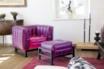 Yomi Luminous Pouffe "Open Bar Pink" By Society Of Wonderlan | Bench in Benches & Ottomans by MW Designer Furniture. Item composed of synthetic