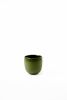 Handmade Porcelain Espresso Cup With Gold Rim. Green | Drinkware by Creating Comfort Lab