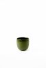 Handmade Porcelain Espresso Cup With Gold Rim. Green | Drinkware by Creating Comfort Lab. Item composed of ceramic