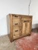 Custom Single Sink Vanity | Countertop in Furniture by Limitless Woodworking. Item composed of maple wood compatible with mid century modern and contemporary style
