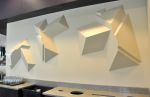 Bubble Market | Wall Sculpture in Wall Hangings by Dylan Beck | Radina's Coffeehouse - KSU Leadership Studies in Manhattan. Item made of wood with synthetic