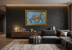 Equestrian Wall Relief — Sculptural Horse Panel | Wall Sculpture in Wall Hangings by Pierre Riche Art. Item made of bronze compatible with contemporary and industrial style
