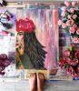Looking for the summer | Oil And Acrylic Painting in Paintings by Elena Parau. Item made of canvas works with contemporary & country & farmhouse style