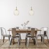 Tapered Sphere Hanging Light with white cord | Pendants by Alex Marshall Studios. Item composed of brass and ceramic in mid century modern or contemporary style