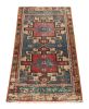 Vintage Oushak Rug with Polychromatic Geometric Medallions | Area Rug in Rugs by Rug and Kilim