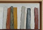 ode aux livres | Oil And Acrylic Painting in Paintings by Sophie DUMONT.. Item composed of canvas in minimalism or contemporary style
