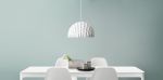 Arc Pendant White | Pendants by LAWA DESIGN. Item made of synthetic works with minimalism & contemporary style