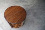 Ottavia Round Solid Wood Side Table by Costantini | Tables by Costantini Design. Item made of wood