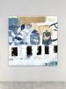 A Moment | Collage in Paintings by Adam Collier Noel. Item composed of canvas and paper in contemporary or rustic style