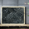 Stirrings Black Origami Framed Wall Art | Art & Wall Decor by TM Olson Collection. Item made of wood & paper compatible with minimalism and japandi style