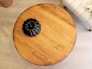 Solid Wood Round Coffee Table , Handmade Custom COffee Table | Tables by OzzWoodArt. Item made of wood compatible with mid century modern and contemporary style