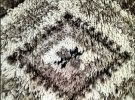 Vintage Moroccan Rug 2.6/6.0 ft - Hand-Tufted Artistry | Runner Rug in Rugs by Marrakesh Decor. Item made of wool works with boho & mid century modern style