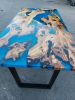 Custom live edge epoxy resin dining table, epoxy table | Tables by Brave Wood