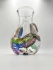 Cane-Fetti Pitcher | Vessels & Containers by Anchor Bend Glassworks. Item made of glass