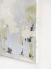 "Small Gray Texture" Original Painting | Oil And Acrylic Painting in Paintings by Jessalin Beutler. Item made of canvas compatible with contemporary style