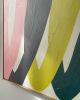Huddle | Oil And Acrylic Painting in Paintings by Chi Fun Wong. Item composed of wood compatible with minimalism and mid century modern style