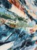 Crosscurrents | Collage in Paintings by Adam Collier Noel. Item composed of canvas and paper in contemporary or coastal style