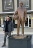 Gene Bess Portrait by Gary Alsum, NSG | Public Sculptures by JK Designs and the National Sculptors' Guild | Libla Family Sports Complex in Poplar Bluff