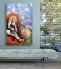 Bubbles / Mixed Media Collage | Oil And Acrylic Painting in Paintings by Kerri Warner. Item composed of wood and paper