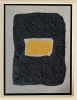 Gold and Carbon Painting on Spanish Linen Minimalist | Oil And Acrylic Painting in Paintings by RGB Fine Art. Item composed of canvas compatible with minimalism and contemporary style