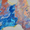 Blue Jeans Reef | Paintings by Swann Freslon