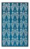 Enchanting Celtic Dragon Bone Inlaid Wall Art in Blue Resin | Sculptures by FARRAGO DESIGN INC. Item in eclectic & maximalism or mediterranean style