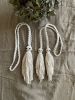 Boho Curtain tie backs, Curtain Decor | Curtains & Drapes by Got A Knot. Item made of cotton works with boho & contemporary style