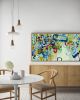 Sharing My Gelato At The Beach 🔴 | Oil And Acrylic Painting in Paintings by Darlene Watson Abstract Artist. Item composed of canvas and synthetic